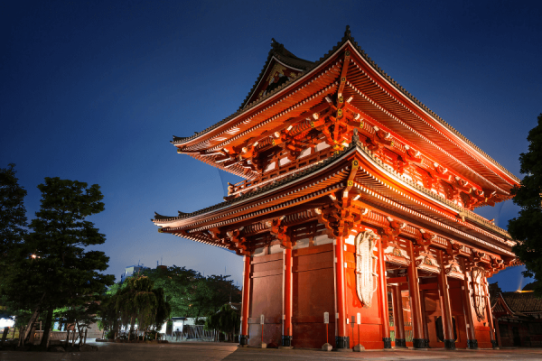 Tour Du Lịch Nhật Bản Tết Nguyên Đán 2025: Chùa Asakusa Kannon